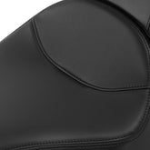 C.C. RIDER Softail Seat Two Piece 2 Up Seat Low Profile Driver Solo Seat Passenger Seat For Harley Fat Boy Cross Bones Softail, 2006-2017
